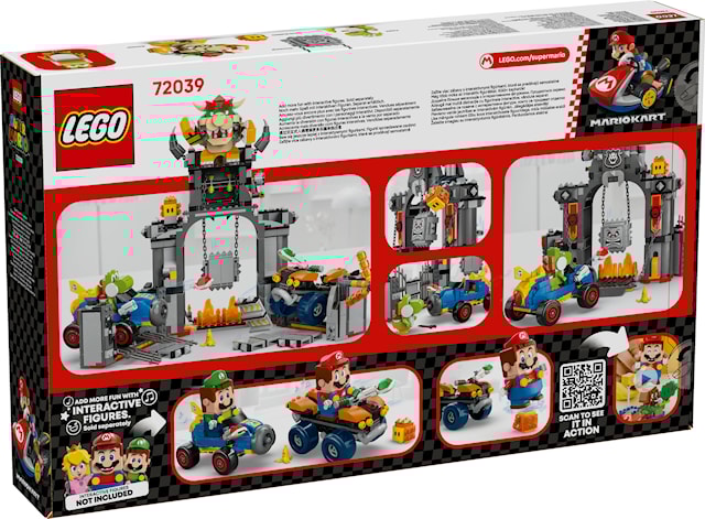 Tuotekuva 4 - Mario Kart™ – Bowser's Castle LEGO® Super Mario (72039)