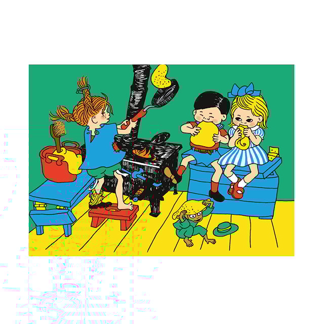 Produktbilde 1 for Magnet Pannekaker Astrid Lindgren