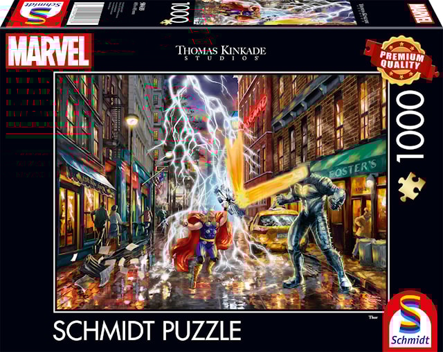 Produktbilde 1 for Puslespill Marvel Thor 1000 brikker Schmidt