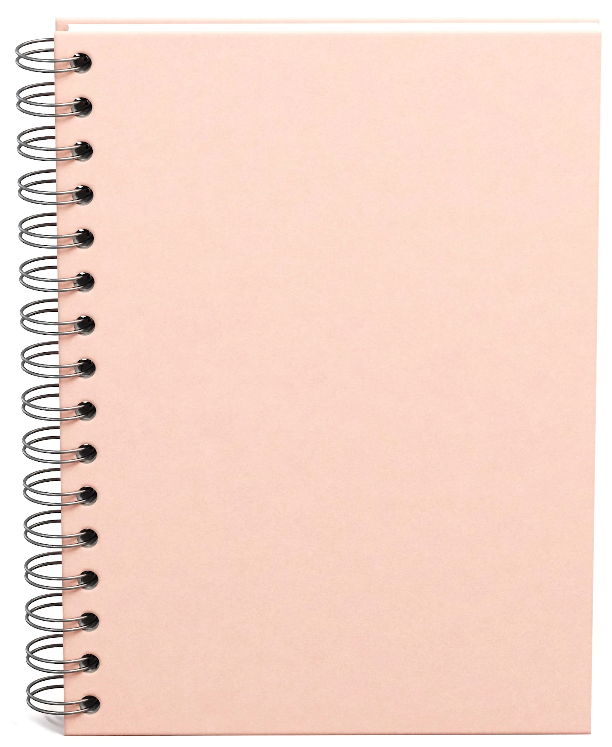 Tuotekuva ille Muistikirja A5, pilkullinen, väri Pölyinen Pinkki, 90 sivua, Bigso Box of Sweden.