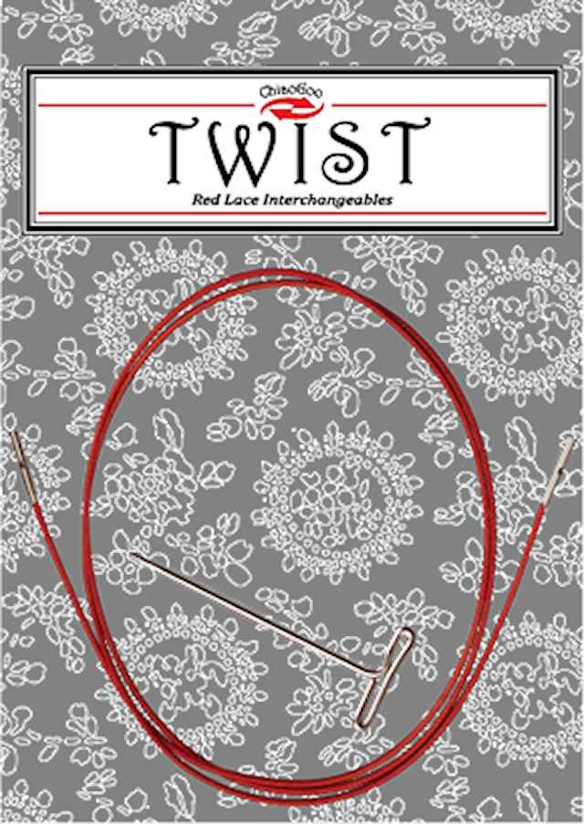 TWIST Red kabel 35 cm/Mini [M] ChiaoGoo