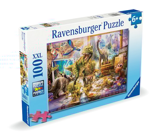 Tuotekuva 3 - Palapelit Dino Toys Come To Life 100 XXL palaa, Ravensburger