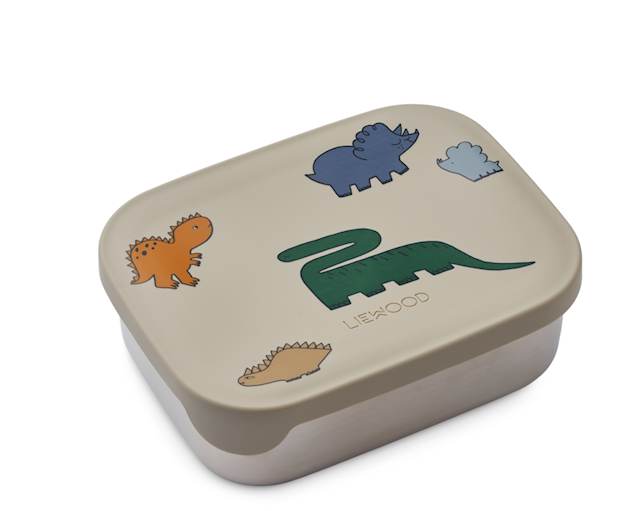 Produktbilde 1 for Arthur Lunchbox Dinosaurs/Mist Liewood