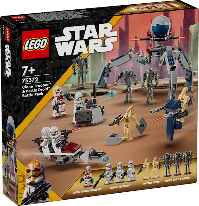 Produktbilde 1 for Stridspakke med klonesoldat og kampdroide LEGO® Star Wars TM (75372)
