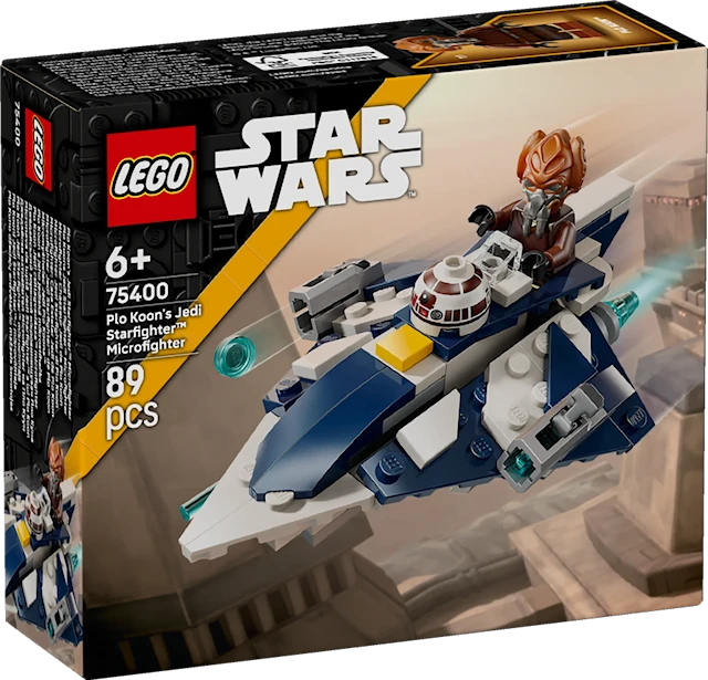 Tuotekuva 1 - Plo Koonin Jedi Starfighter™ ‑mikrohävittäjä LEGO® Star Wars™ (75400)