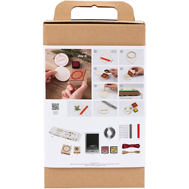 Produktbild 2 för DIY Kit Juldekorationer, Självhärdande lera, 1 förp.