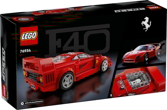 Tuotekuva 3 - Ferrari F40 ‑superauto LEGO® Speed Champions (76934)