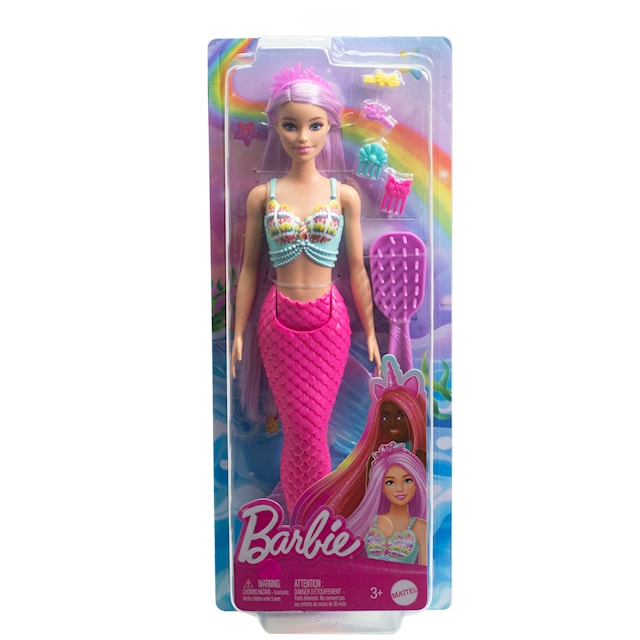 Produktbild 4 för Barbie Long Hair Fantasy Sjöjungfrudocka