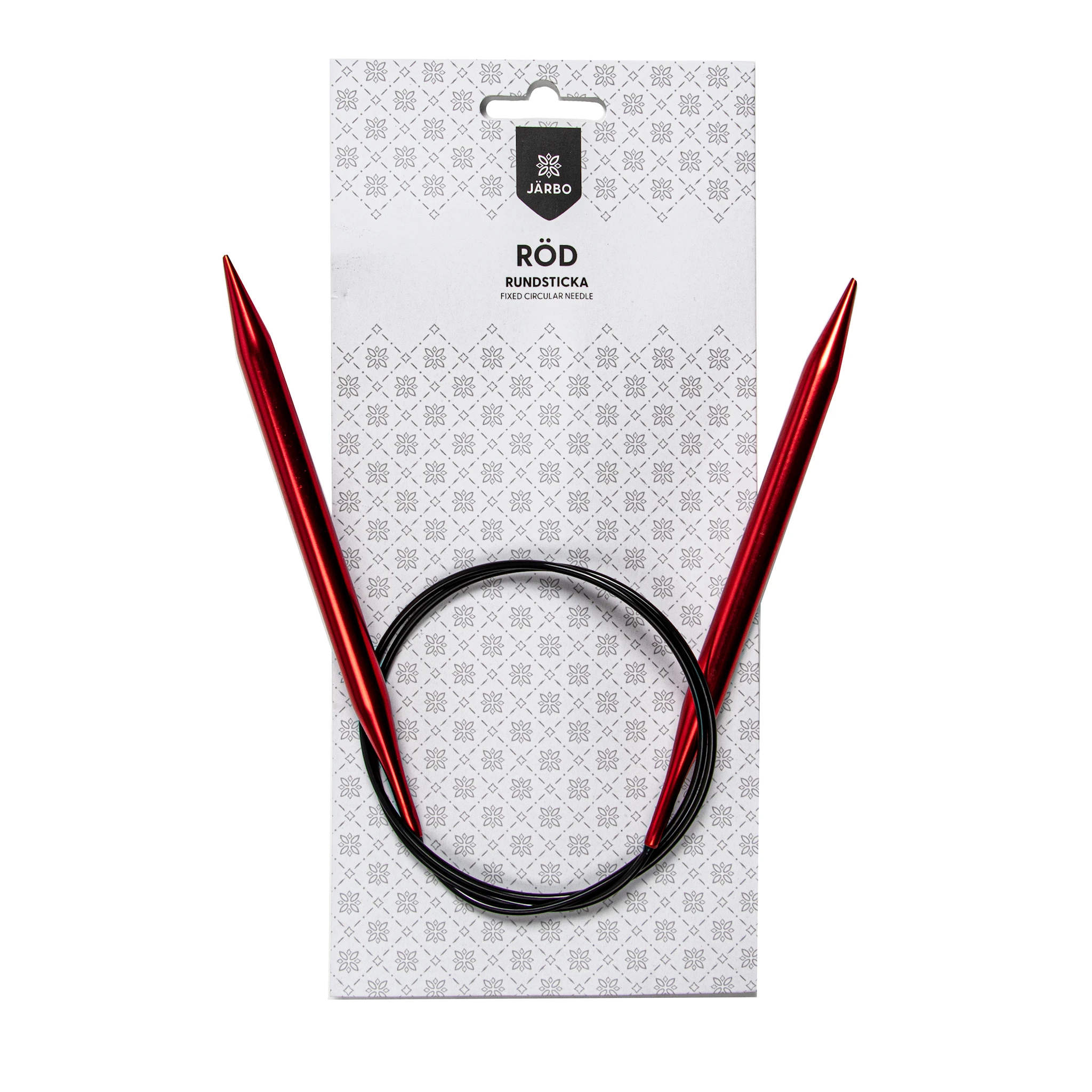 Produktbilde for Rundpinne 80cm/10,00 mm Rød Järbo