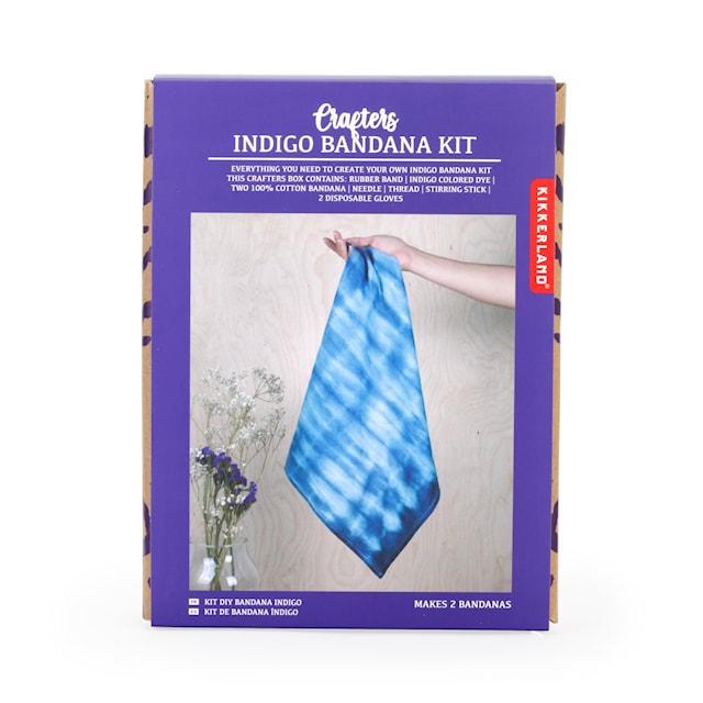 Tuotekuva 1 - Batikkisarja Indigo Bandana Crafters