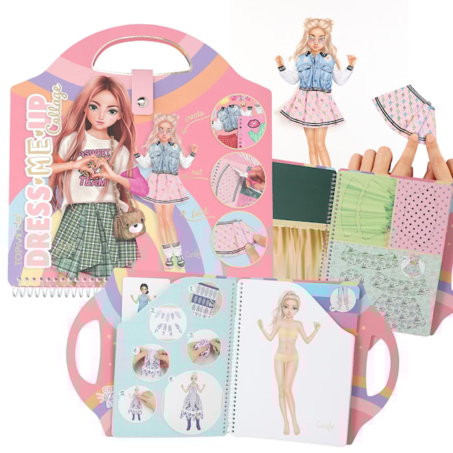 Produktbilde 2 for Dress Me Up Kollasjebok TOPModel