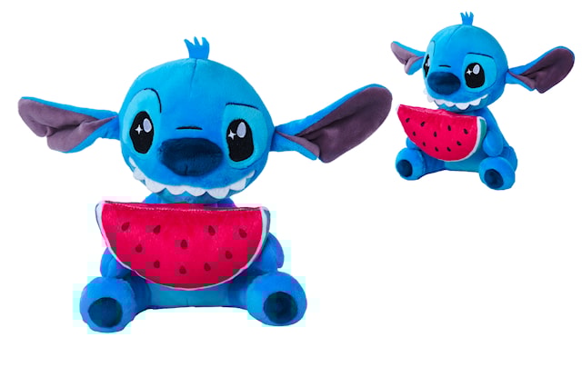 Produktbild 3 för Lilo & Stitch, Stitch med Vattenmelon Gosedjur (25cm) Disney