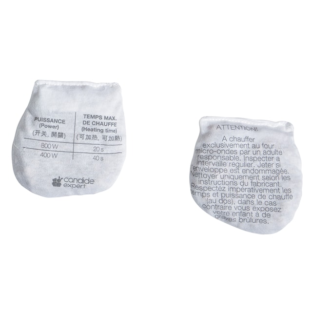 Produktbild 6 för Minimassage Värmekudde Creme/Karamell Candide