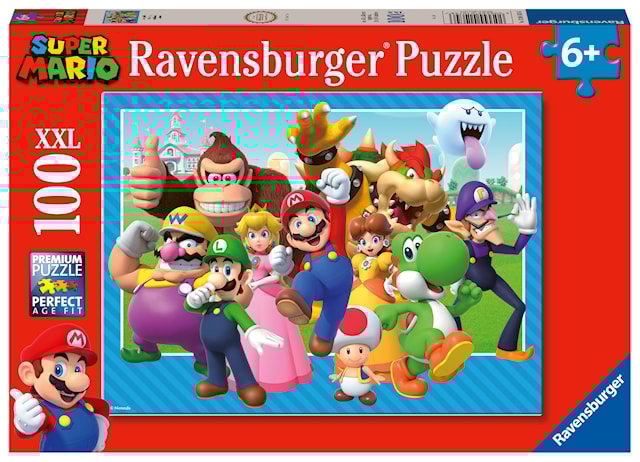 Produktbilde 1 for Puslespill Super Mario 100 brikker, Ravensburger