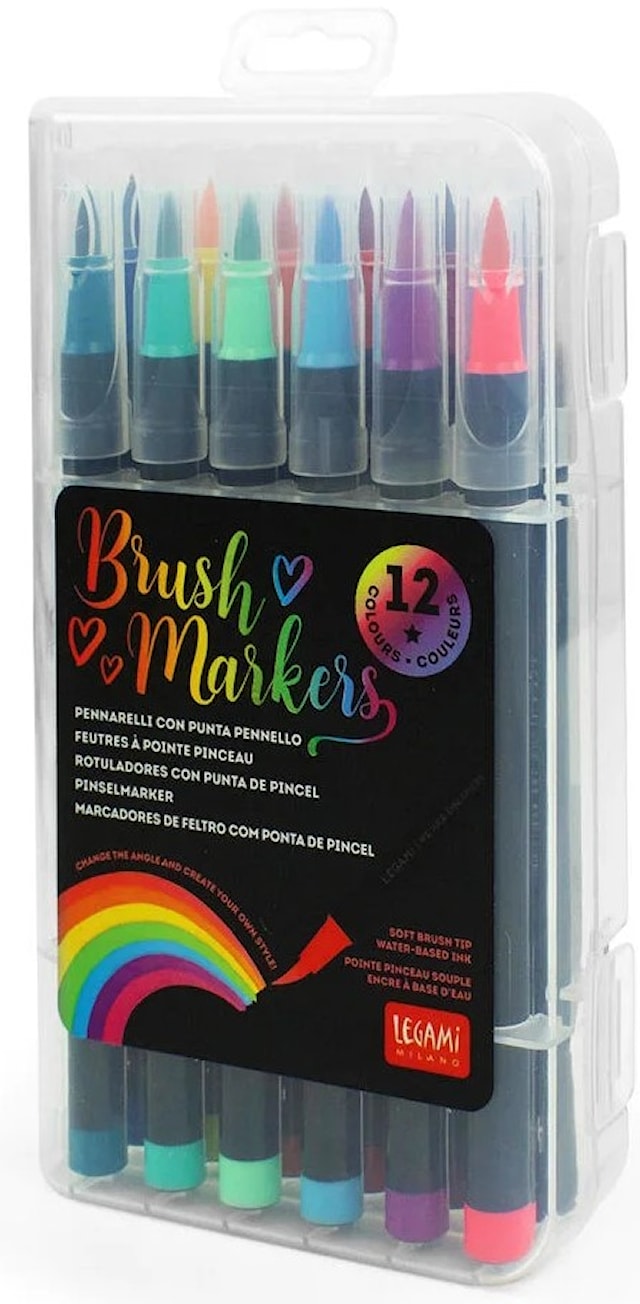 Produktbilde 2 for Brush Markers Standard Farger 12-pack Legami