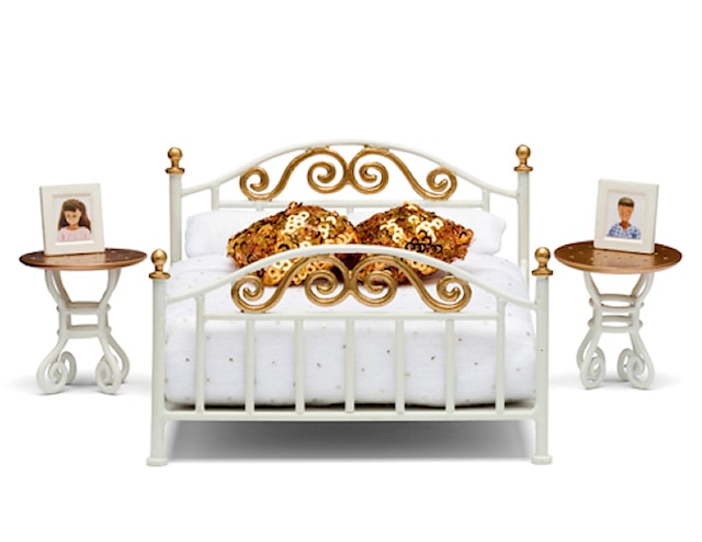 Lundby Småland Messinkisänky