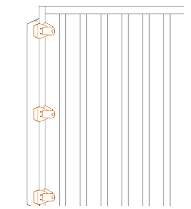 Produktbilde 2 for Feste for grinddel, Kiddy Guard Avant/Accent Sort, Lascal