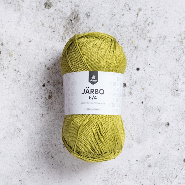 8/4 Bomullsgarn 50 g Limonette (98) Järbo