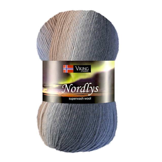 Produktbild 1 för Nordlys Garn Ullmix 100 g Waterlilly 967 Viking Garn