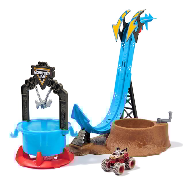 Produktbilde 1 for Monster Jam 1:64 Mud Blasters Dunk Tank Playset