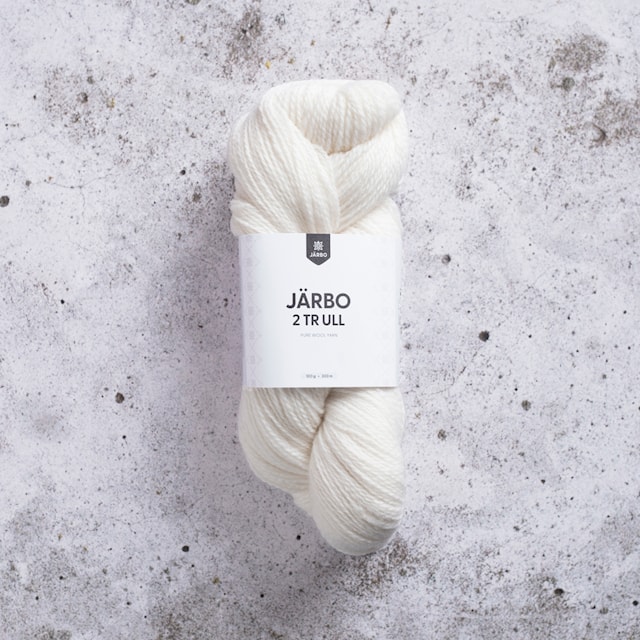 2tr Ull 100 g Pure white Järbo