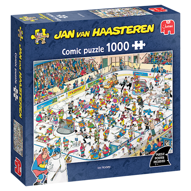 Tuotekuva 3 - Jan van Haasteren jääkiekkopalapeli 1000 palaa