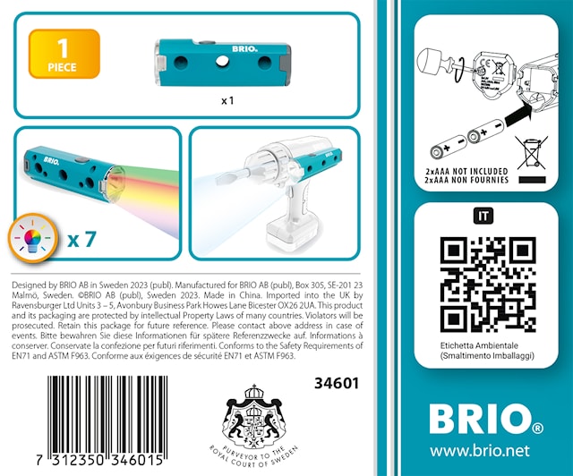 Produktbilde 8 for Builder Lommelykt (34601) BRIO®