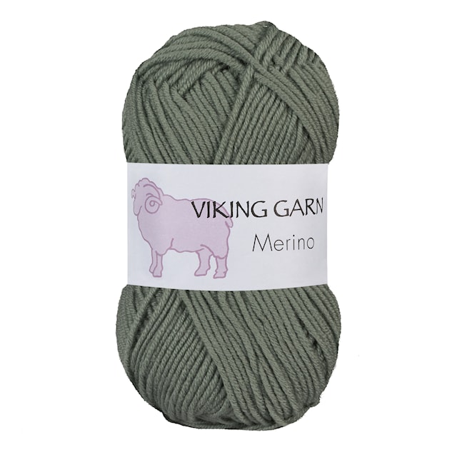 Viking Merino 50 g Grey-Green 839 Viking Garn