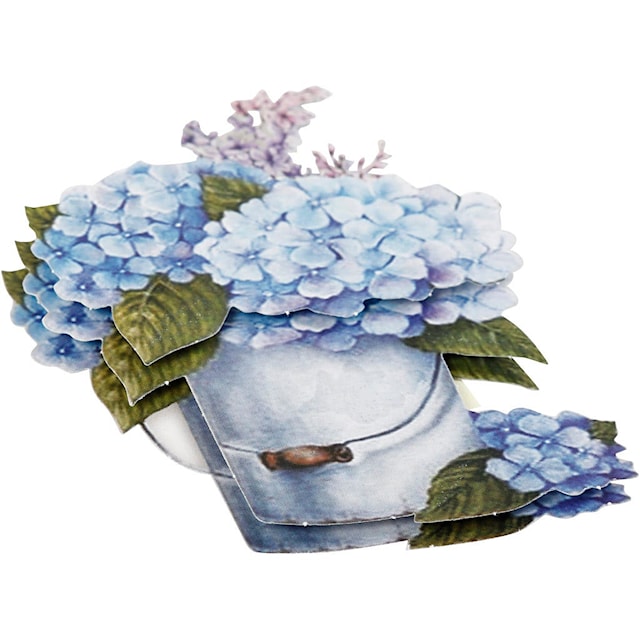 Produktbilde 5 for 3D Motiver, blomster, ark 21x30 cm, 4 ark/ 1 pk.