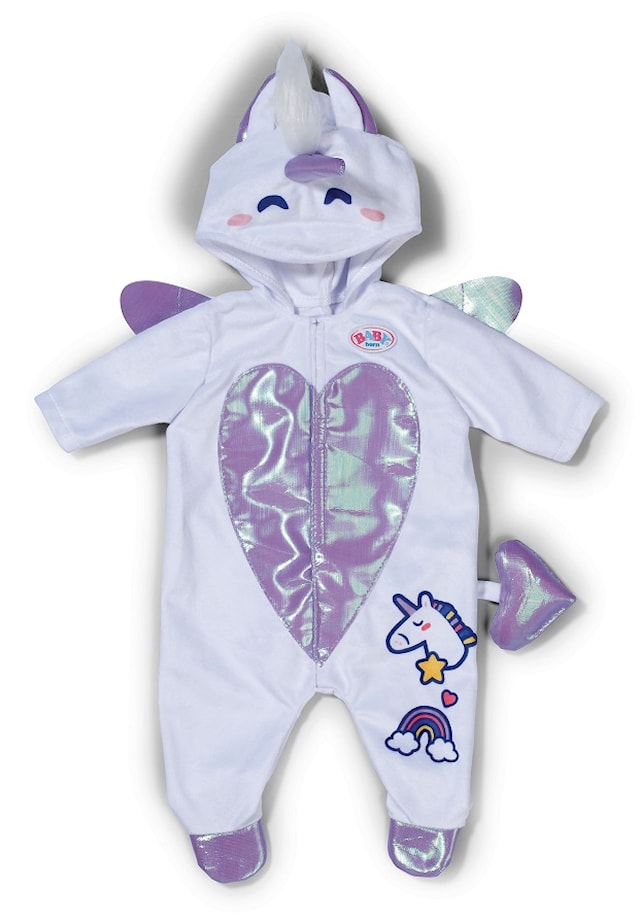 Unicorn Onesie Dockkläder 43cm BABY born