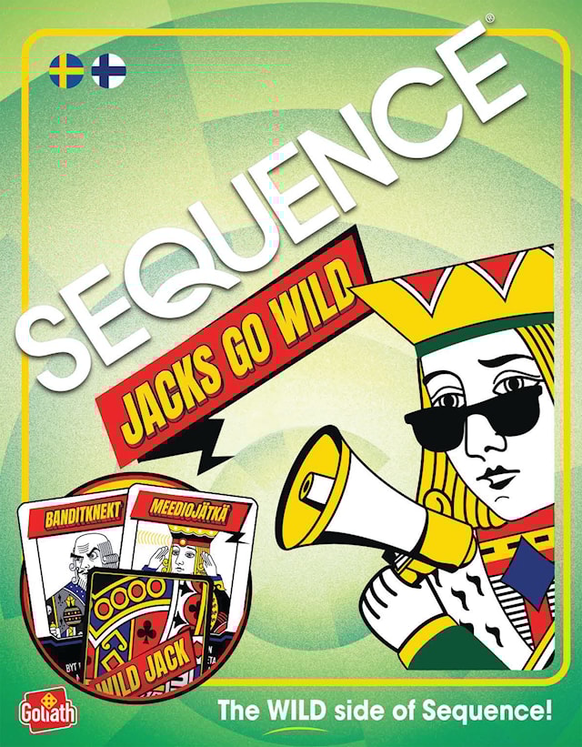 Produktbild 2 för Sequence Jacks Go Wild (SE/FI)