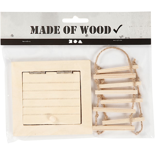 Tuotekuva 2 - Ovi ja köysitikas, koko 9-20 cm, 1 set