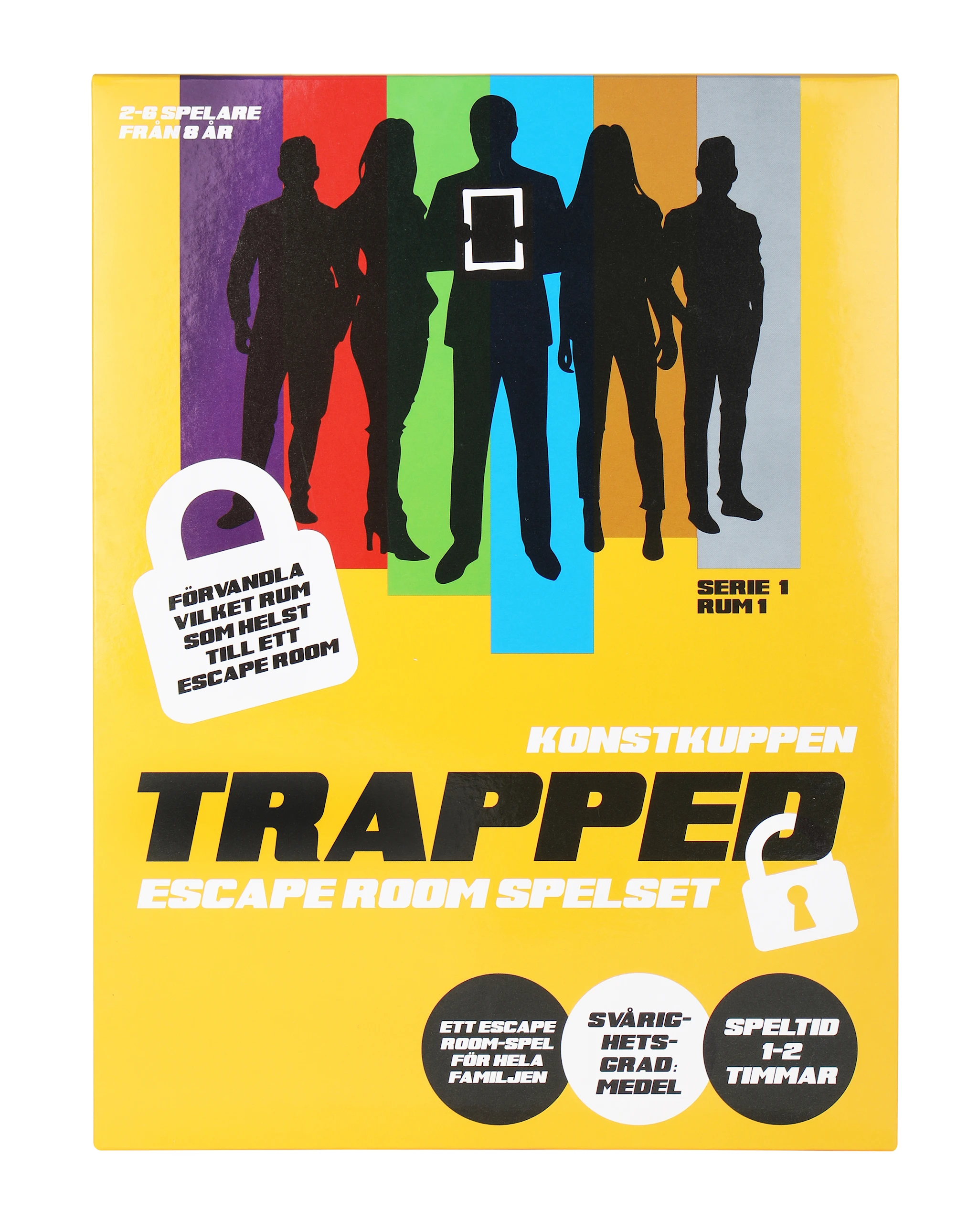 Produktbild för Trapped Rymningsspel Konstkuppen (SE)