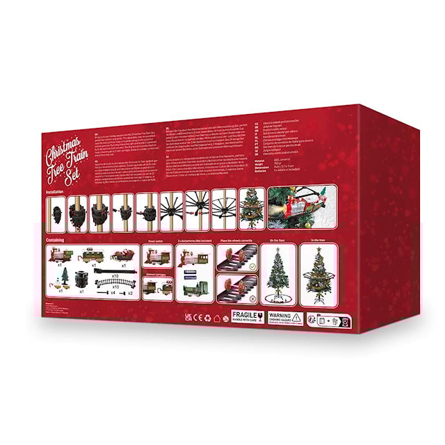 Produktbilde 3 for Christmas Tree Train Set, Mikamax