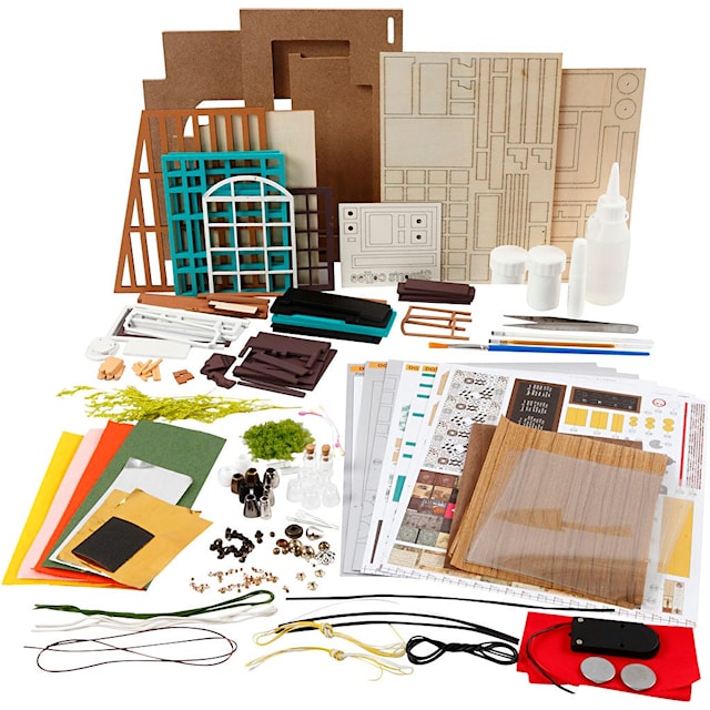 Produktbild 4 för DIY Miniatyrrum Café - Robotime