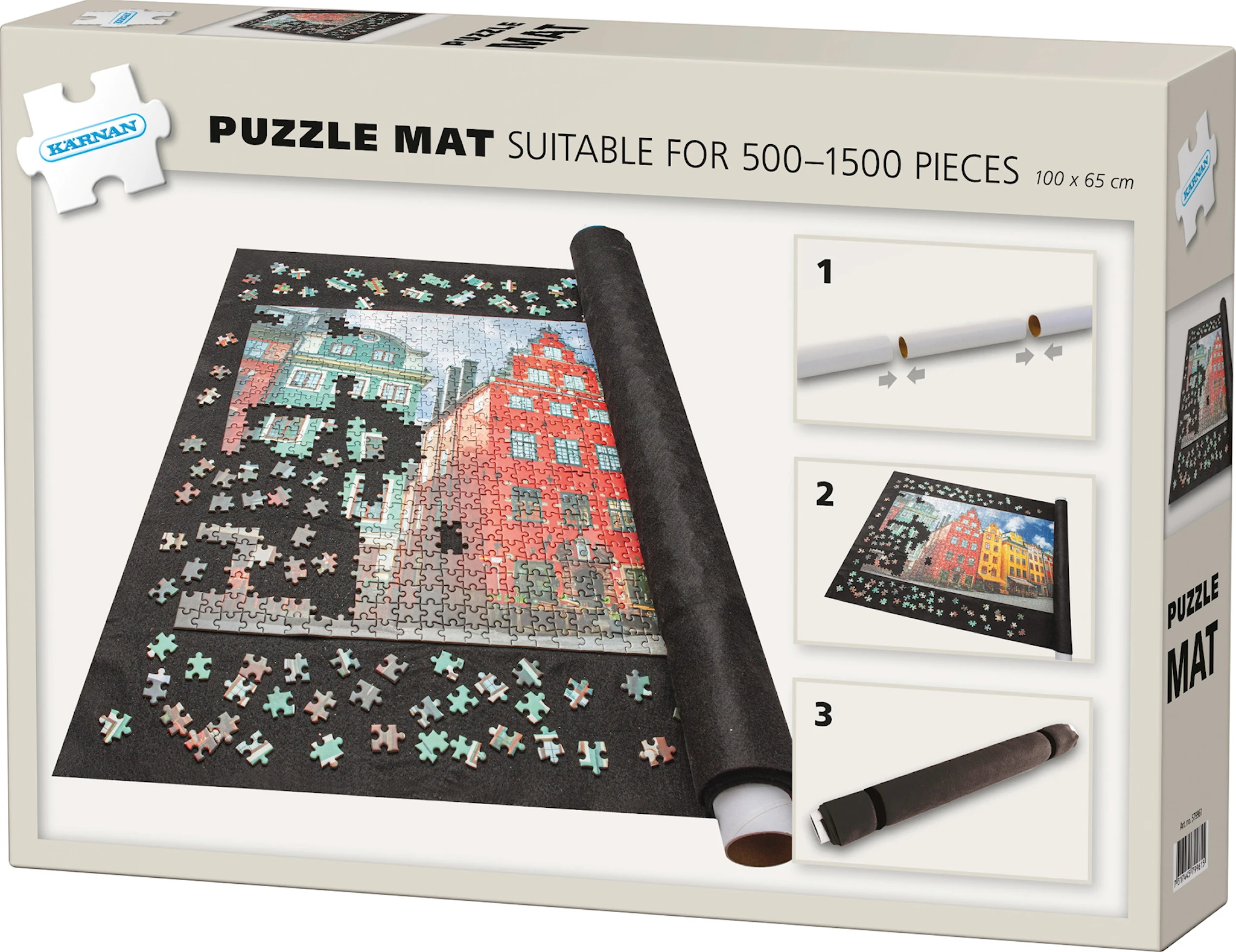 Produktbild för Pusselmatta 500-1500 bitar, Egmont Kärnan