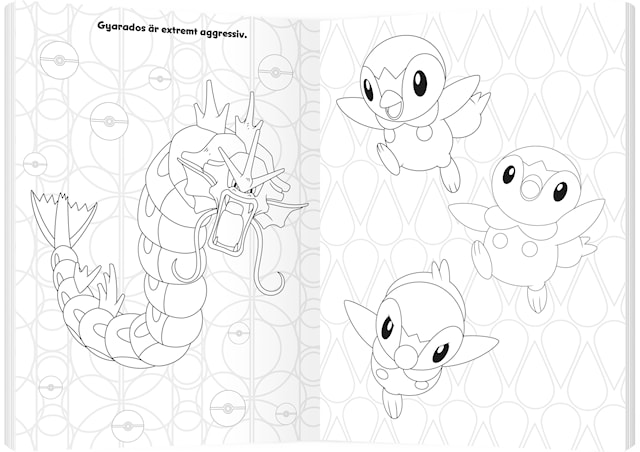 Produktbild 2 för Målarbok Pokémon med vänner, Kärnan