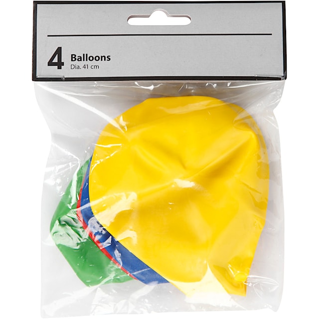 Produktbild 2 för Ballonger Stora diameter 41 cm 4-pack