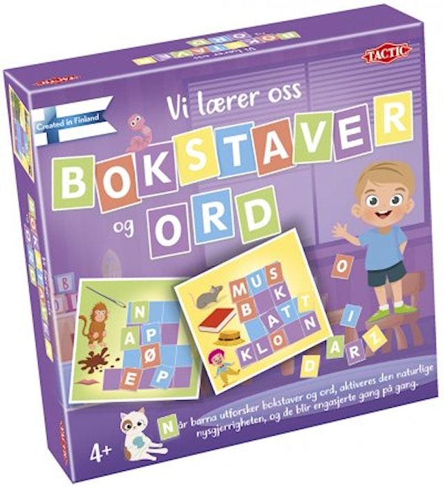 Produktbilde 1 for Vi lærer oss bokstaver og ord (NO) Tactic