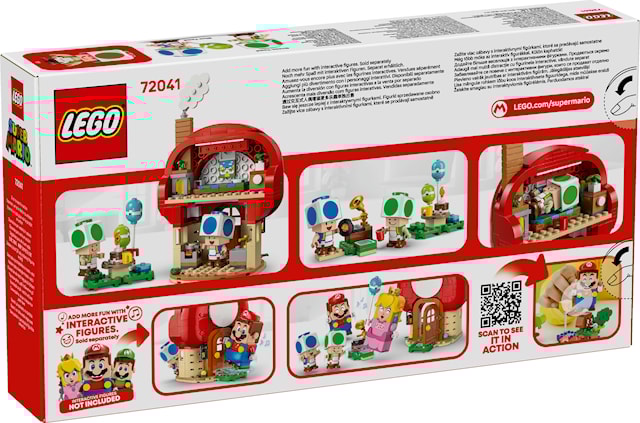 Produktbild 4 för Kalas i Toads hus LEGO® Super Mario (72041)