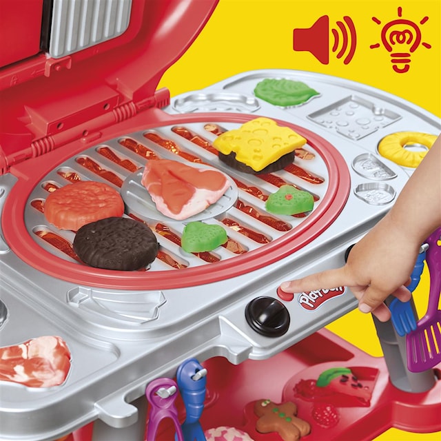 Produktbild 4 för PD Sizzlin Grill Playset PLAY-DOH