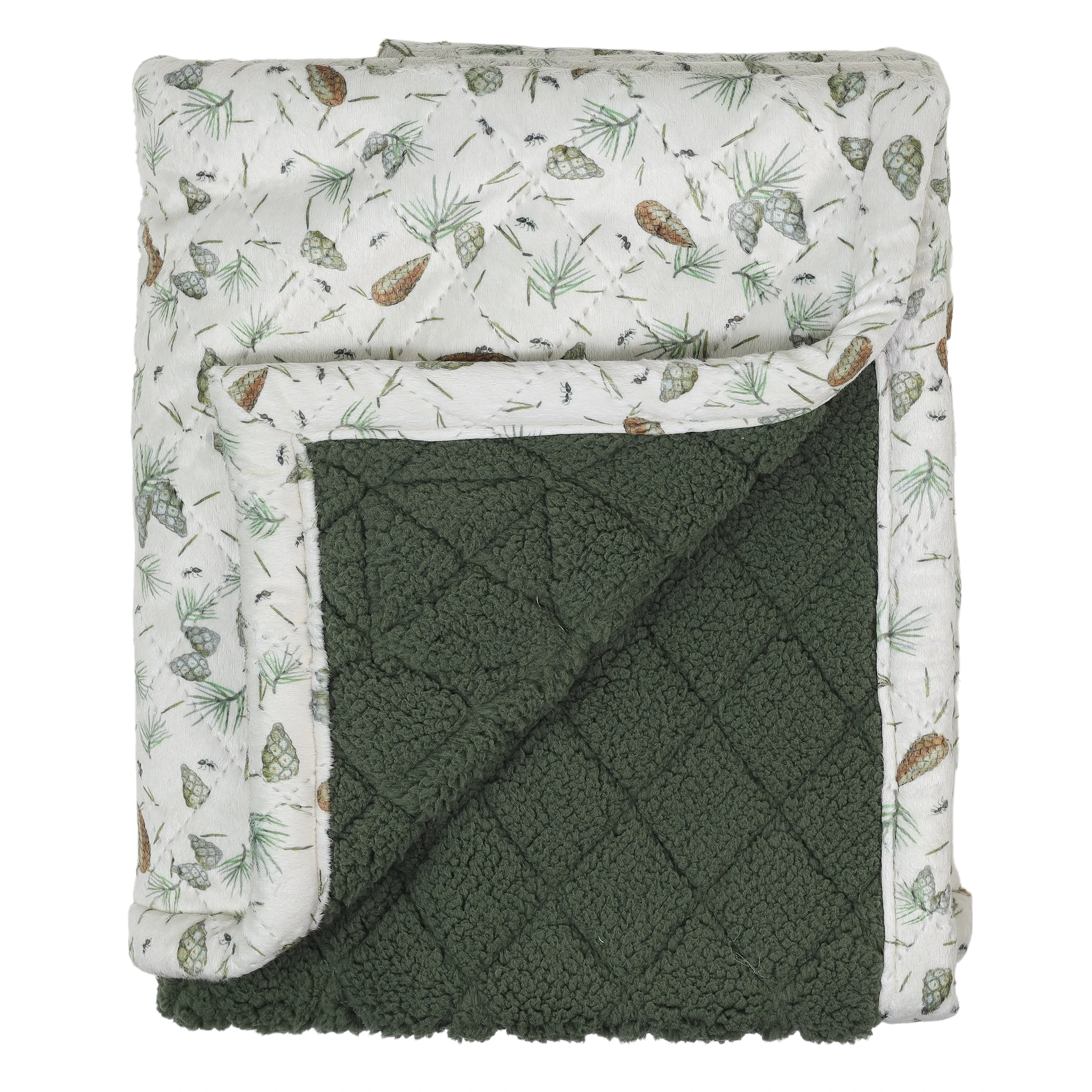 Produktbild för Elsa Beskow Tomtebobarnen Quiltad Filt 100 x 75 cm Rätt Start