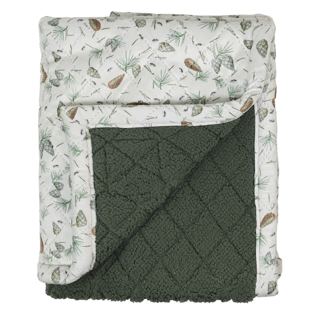 Produktbild 1 för Elsa Beskow Tomtebobarnen Quiltad Filt 100 x 75 cm Rätt Start