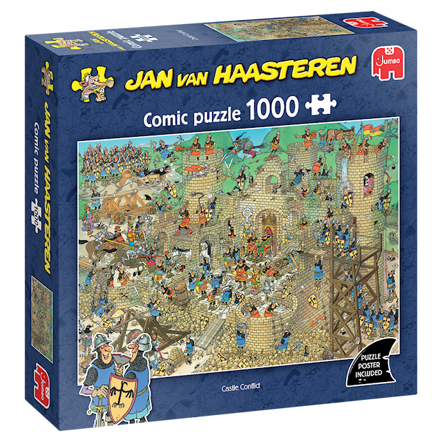 Tuotekuva 3 - Jan van Haasterenin linnan konfliktipalapeli 1000 palaa