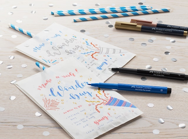 Produktbilde 6 for Metallics 6 tusjer Faber-Castell