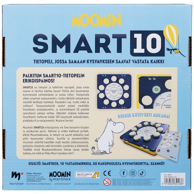 Produktbild 2 för Smart10 Mumin (FI)