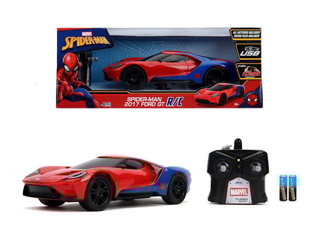 Marvel, Radio Controlled Car RC, Spiderman 2017 Ford GT 1:16