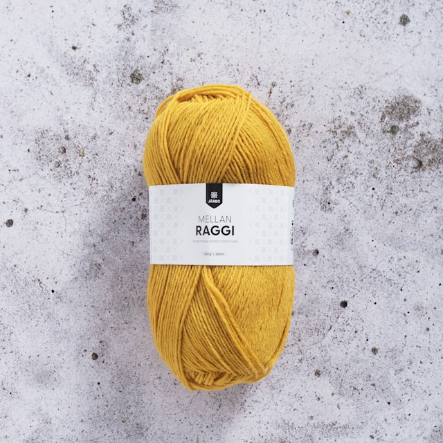 Mellanraggi Villasekoite 100 g Yellow Ochre (28392) Järbo