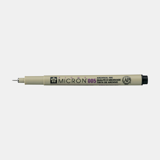 Sakura Pigma Micron Fineliner 005 0.2 mm Black