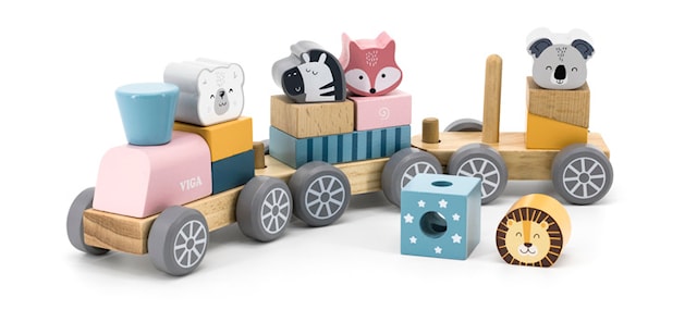 Produktbild 1 för Klosståg i Trä Viga